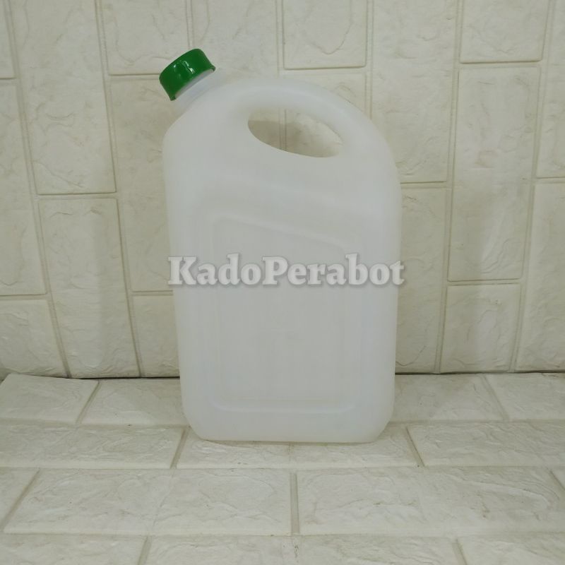 drigen putih baru - jirigen baru 5 liter - jerigen putih 5 liter