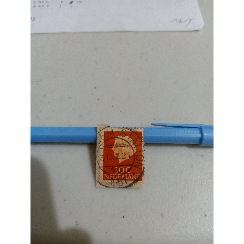 

Perangko Koningen Juliana 1953-1958 30 c Nederland Stamp