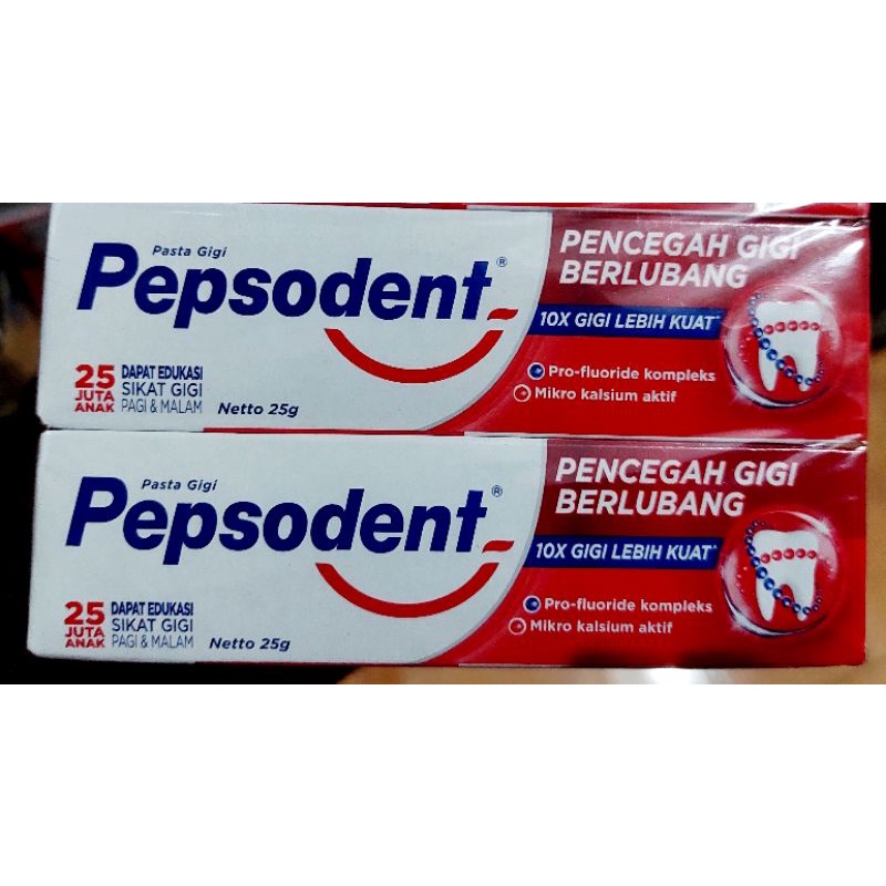 Pepsodent Pencegah Gigi Berlubang 25 gr