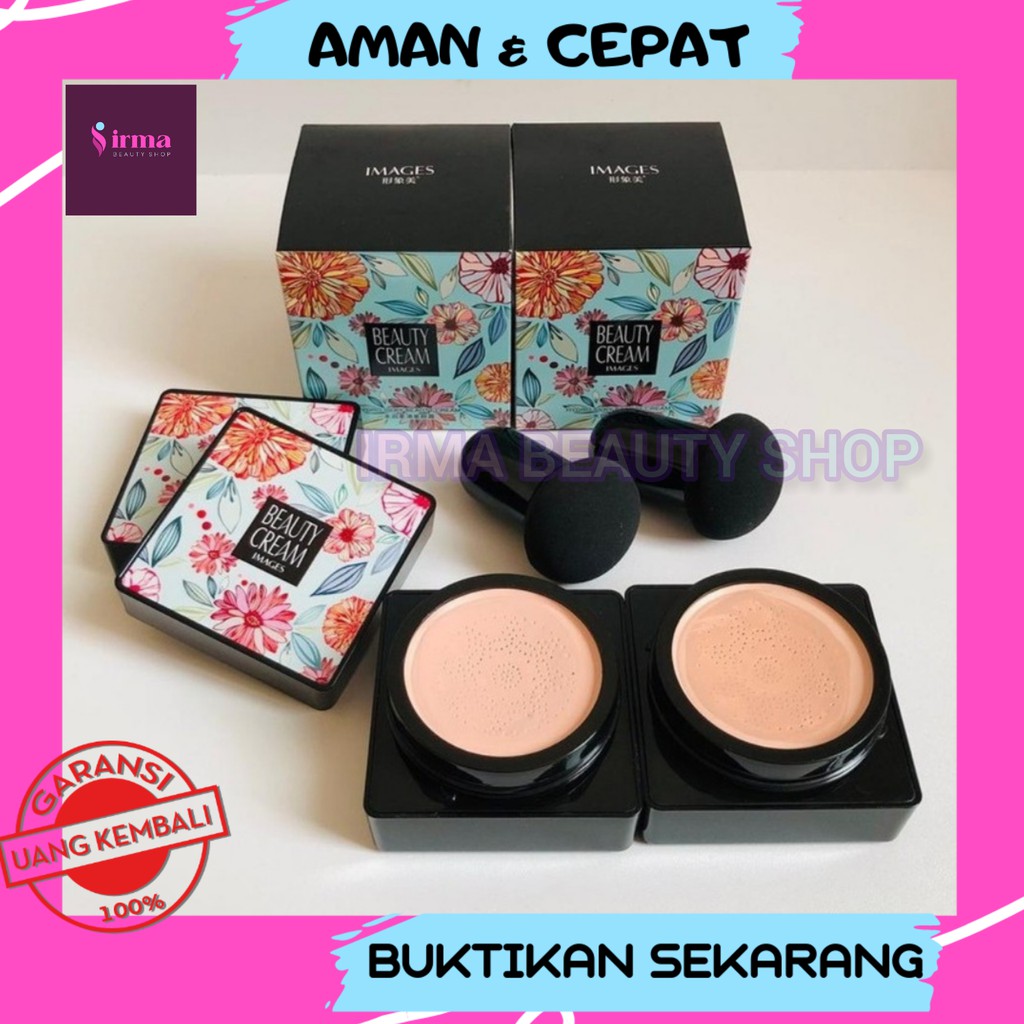 [ORIGINAL 100%] IMAGES BEAUTY CREAM BB AIR CUSHION / BEDAK BB CREAM CUSHION FOUNDATION WATERPROOF