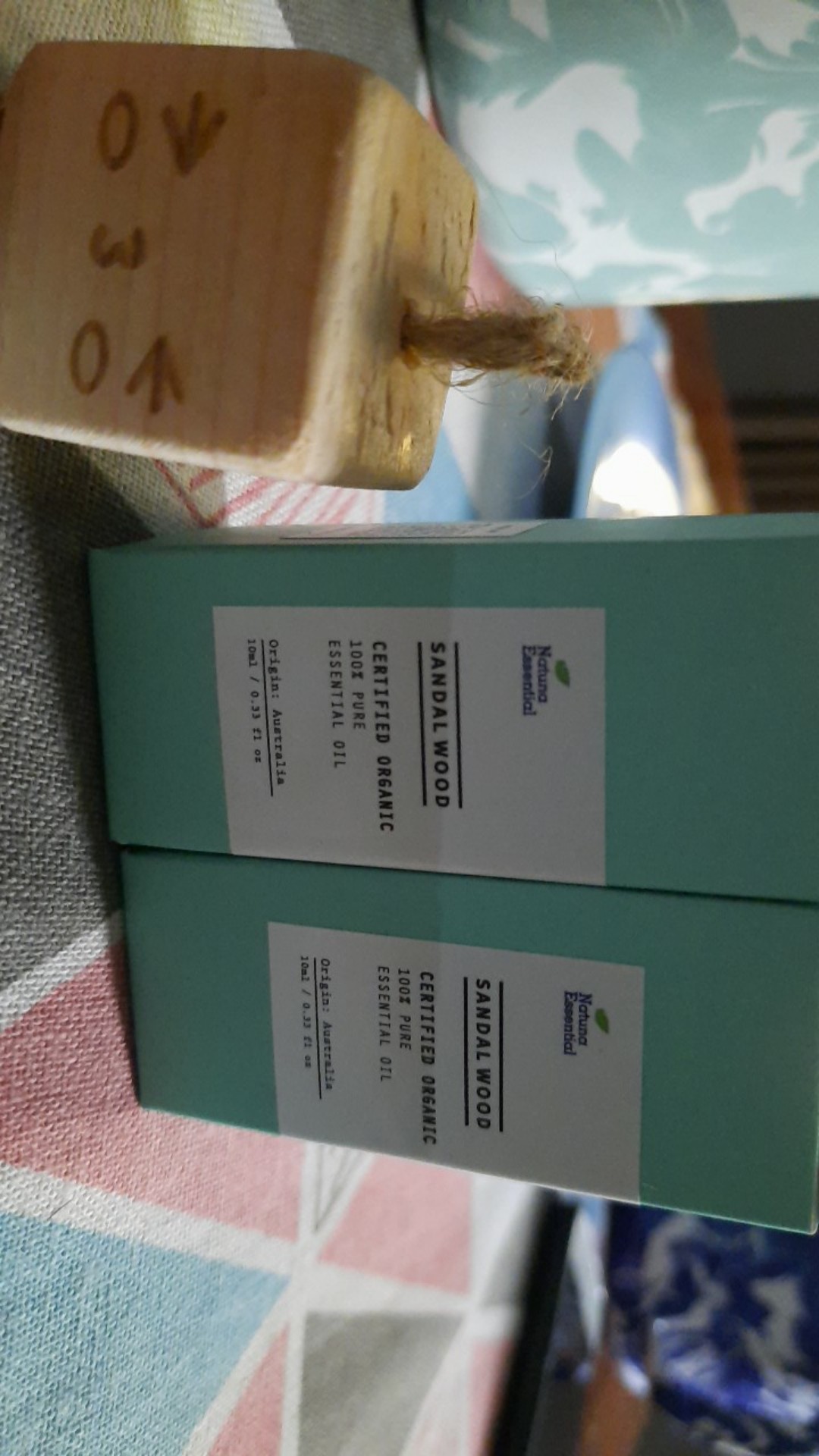 Natuna Sandalwood Essential Oil Pure Diffuser Humidifier Minyak Esensial Air Purifier Aromatherapy