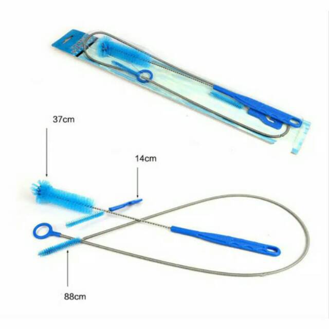 Water bladder cleaning kit 4 in 1 hydration bag alat pembersih reservoir kantung air