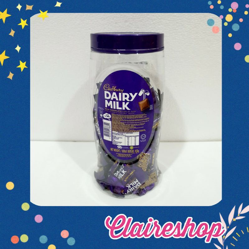 Cadbury DAIRY milk toples (kemasan baru)