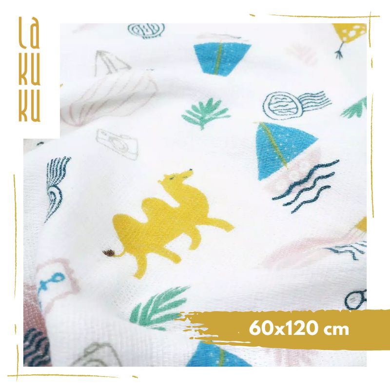 TOTTORI Handuk Mandi Bayi Anak 60x120cm - premium combed cotton Bath Towels kado lahiran