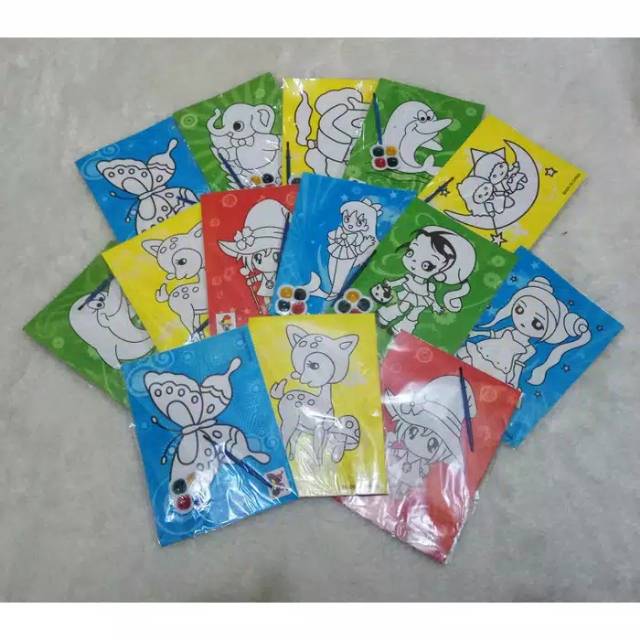 Painting murah  mewarnai cat  air Shopee Indonesia