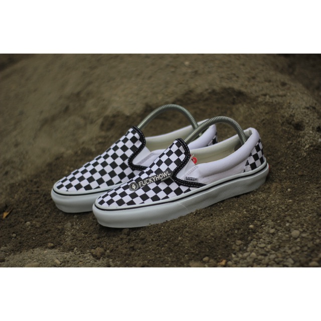 [BAYAR DITEMPAT] Vans Slip On Checkerboard Classic