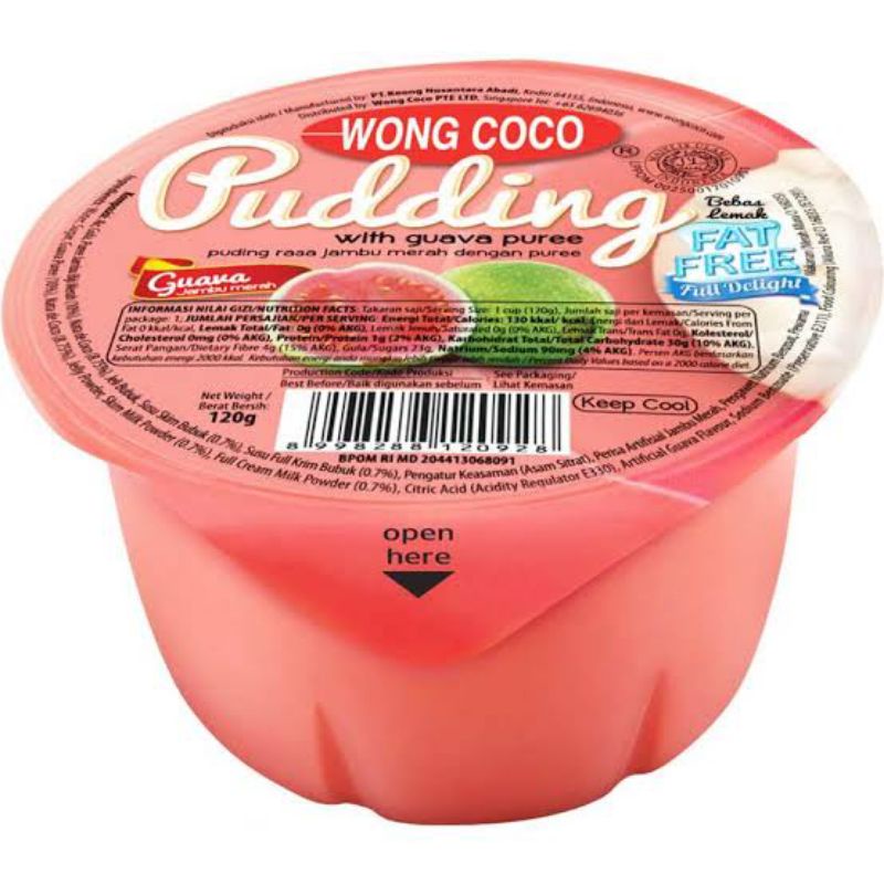 

WONG COCO PUDDING GUAVA 120g