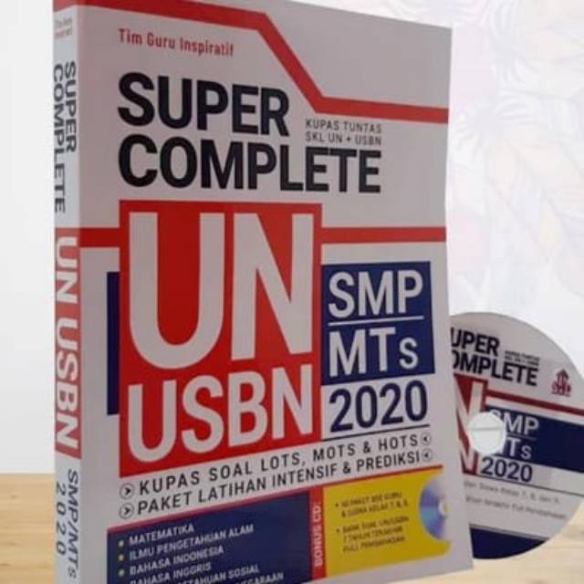 BUKU UN SMP-SUPER COMPLETE UN USBN SMP MTS 2020 [ORIGINAL 100%]