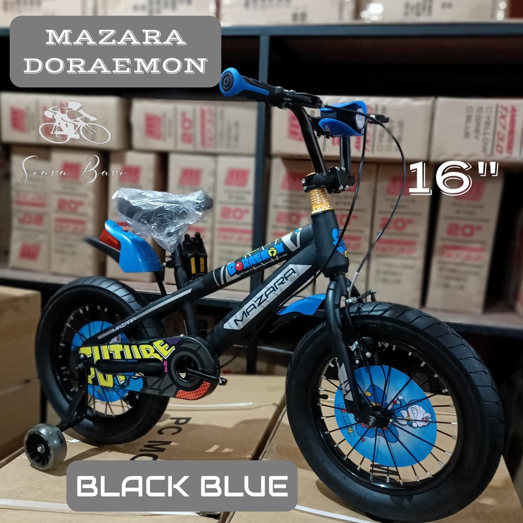 SEPEDA ANAK BMX MAZARA DORAEMON BAN BESAR 3.0 16 INCH