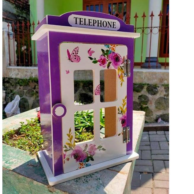 

(RA-138)-Box Token Telephone motiv bunga-Terbaik