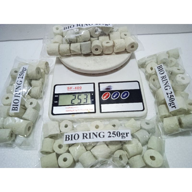 Bio Filter Ring Keramik (R, 250gr)