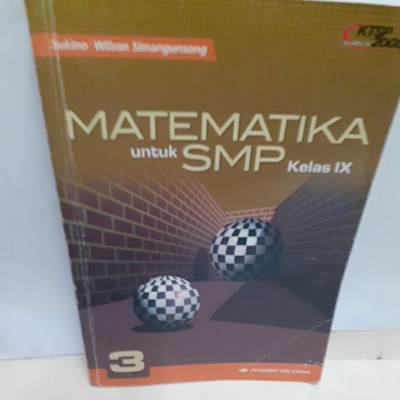 

Pelajaran Matematika 3 SMP