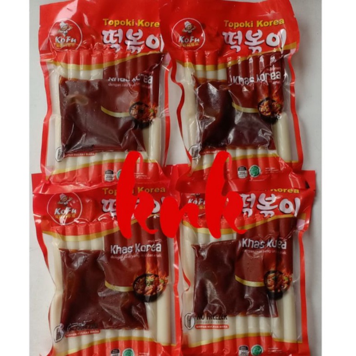 

TOPOKKI 200gr makanan khas Korea || halal || open po