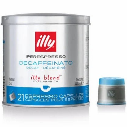 

ILLY Iperespresso coffee DECAFEINATO 21 Espresso Capsules