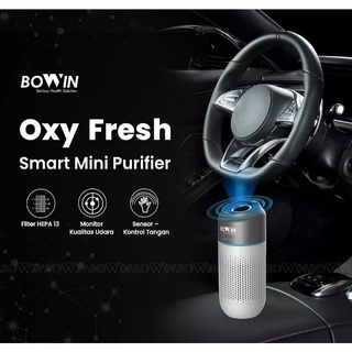 BOWIN Oxy Fresh Smart Mini Air Purifier Filter Hepa 13 & Karbon Aktif Garansi Resmi