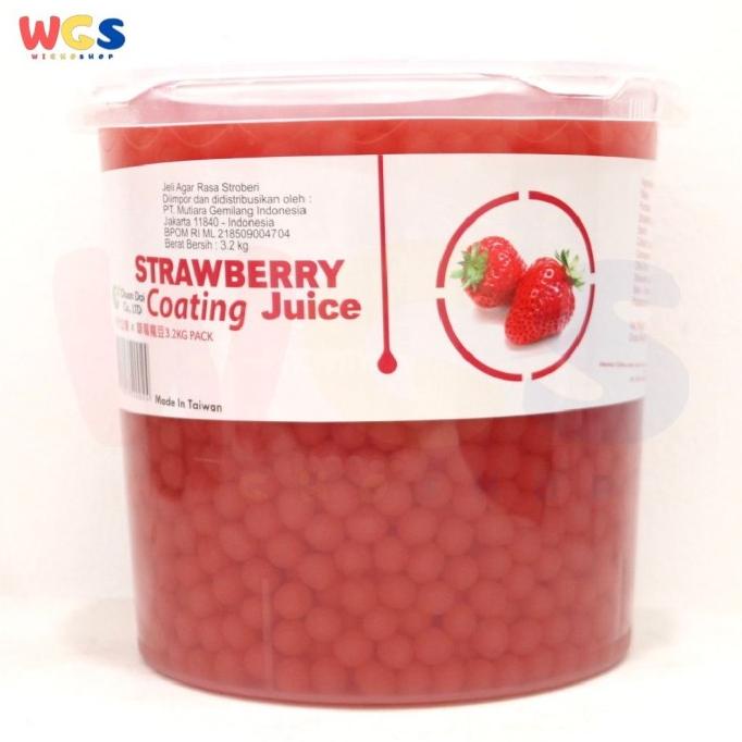 

Cuci Gudang Awal Tahun Chuan Dai Popping Boba Strawberry Coating Juice 3.2kg Cuci Gudang Awal Tahun