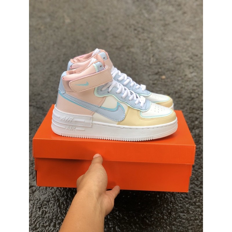 Sepatu Sneakers Wanita Nike Air Force 1 Mid Shadow Import Quality-1