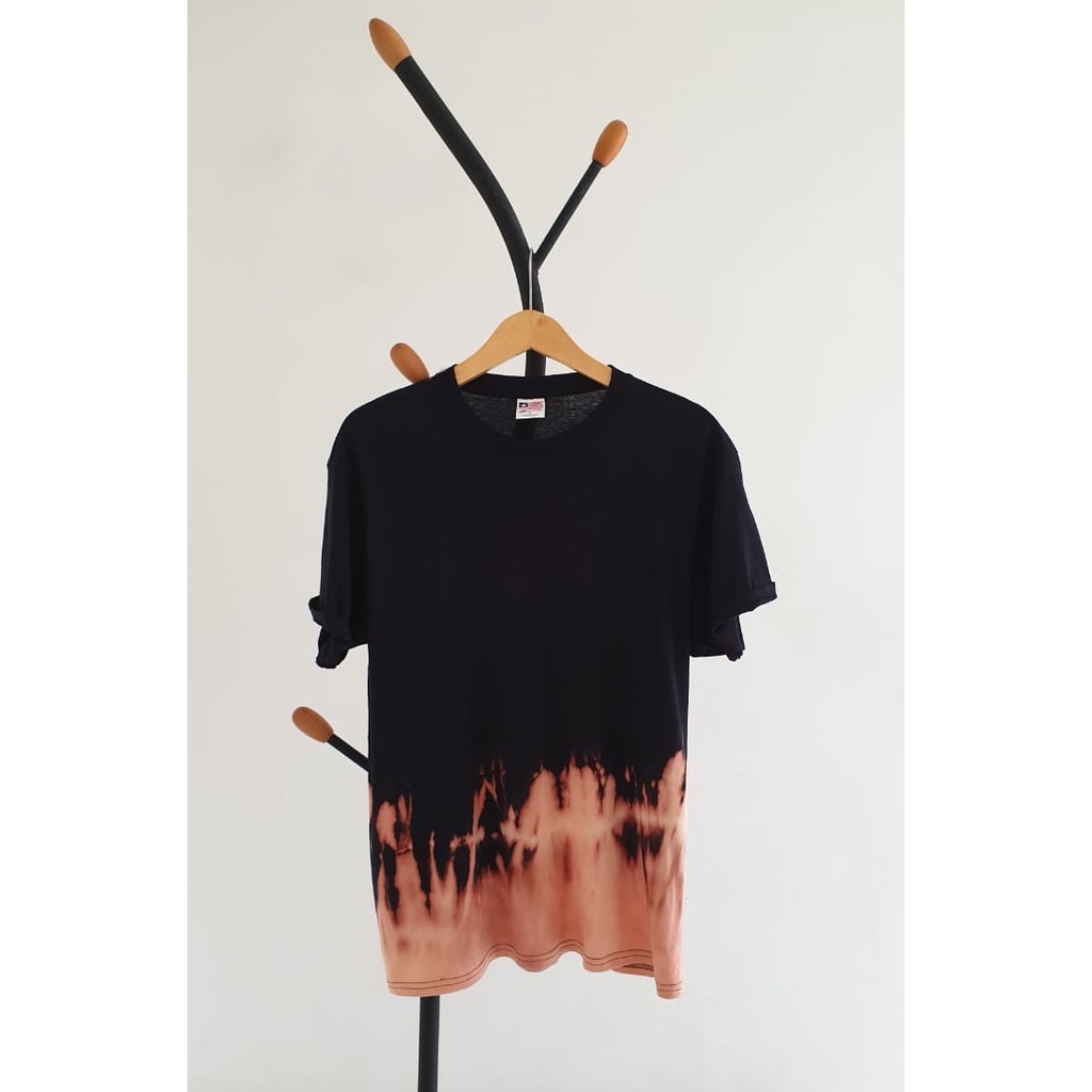 [PROMO] Kaos Tie Dye Motif Flame Oversized Unisex Cotton Combed 24s Soft Style Premium