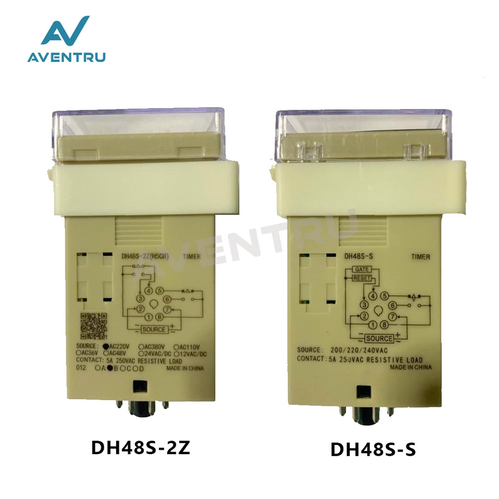 DH48S-S DH48S-2Z Relay Twin Counter Digital Timer Precision Delay Time