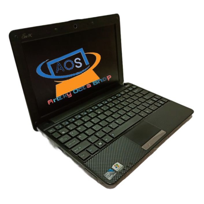 Notebook/netbook Asus bekas - second - seken - ram 2gb hdd 160gb webcam warna hitam