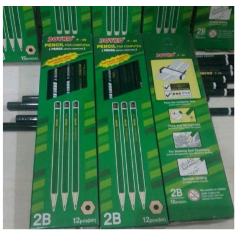 

Pensil / Pencil Joyko 2B P-88 (12pcs)