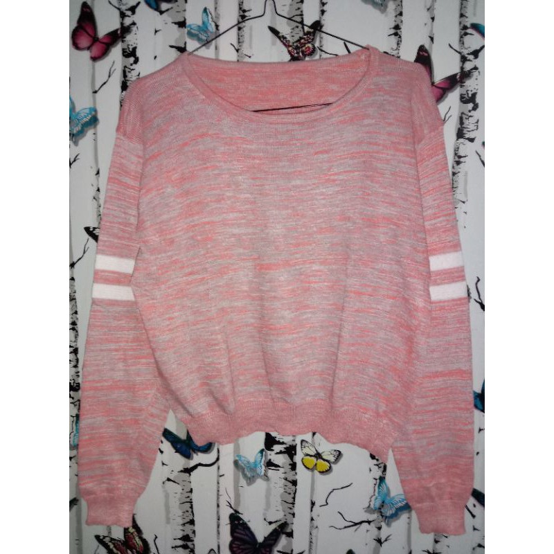 preloved sweater rajut crop