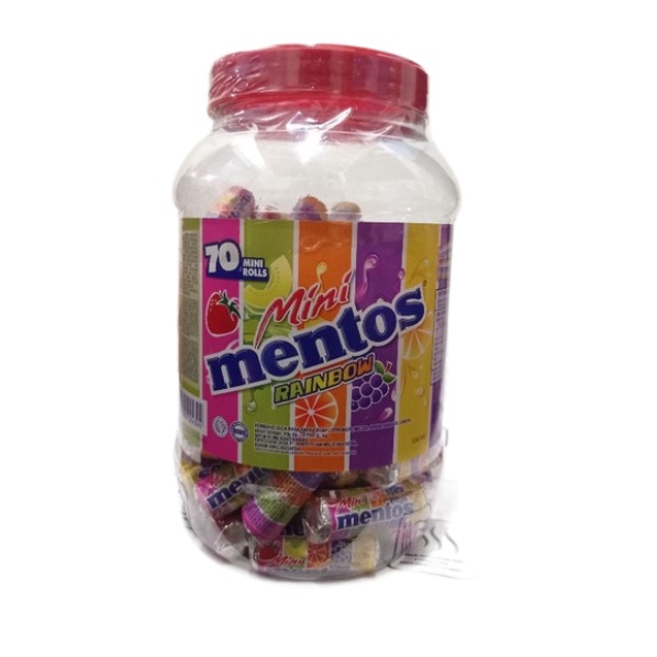 MENTOS MINI RAINBOW TOPLES ISI 70