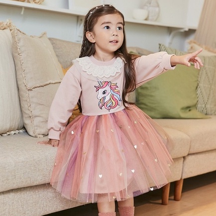 CHUBBI 9 Setelan Set Anak Perempuan Unicorn Sweater Party