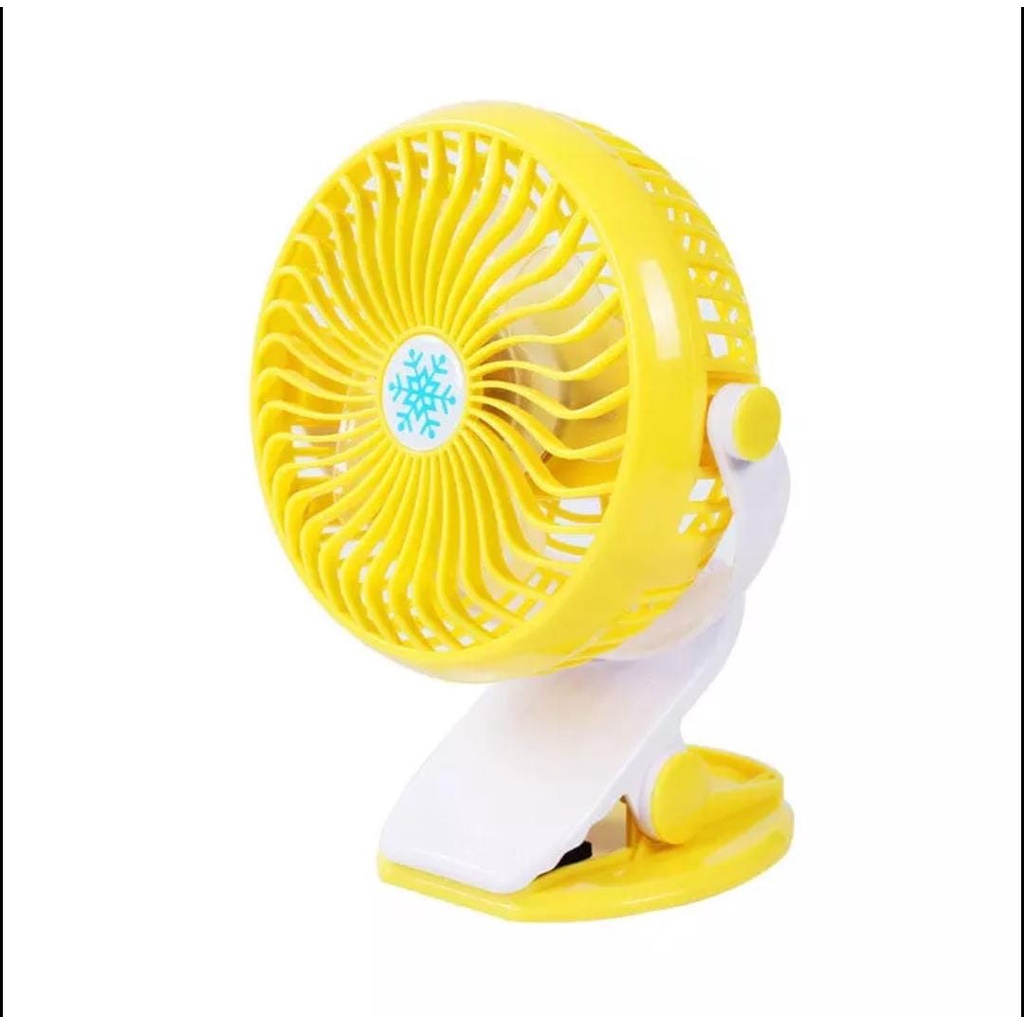 (NC) Kipas Angin Lighting Klip Portable / Mini Usb Clip Fan Portable LED