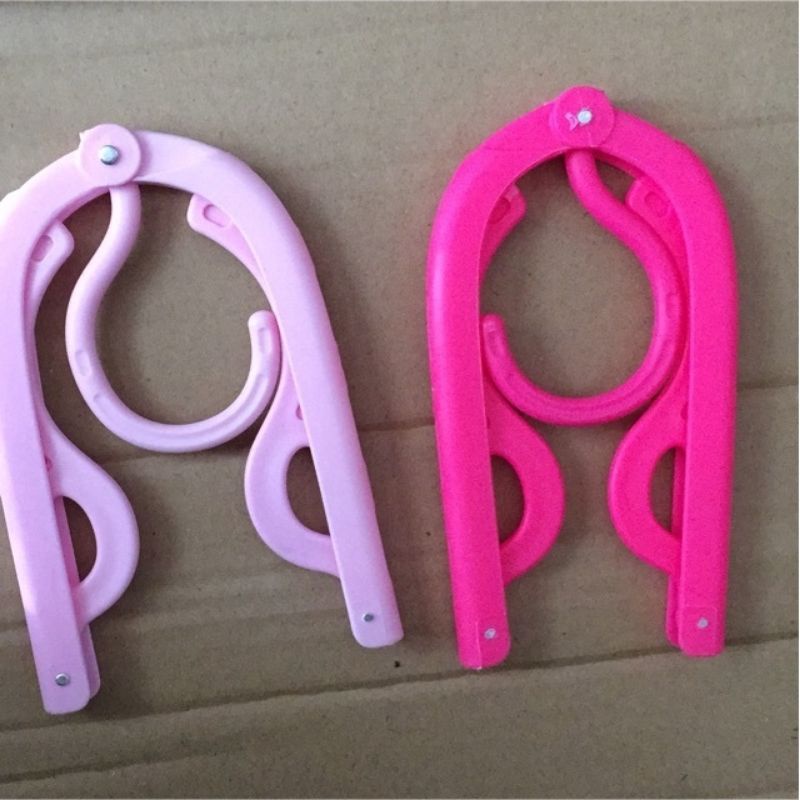 Hanger Lipat Portable Gantungan Baju Lipat Travel Jemuran Foldable