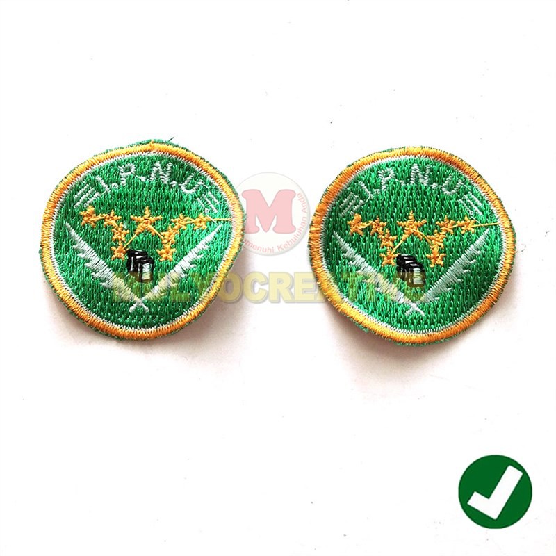 Bordir Kain Logo IPNU - Bordir IPNU Model Bulat