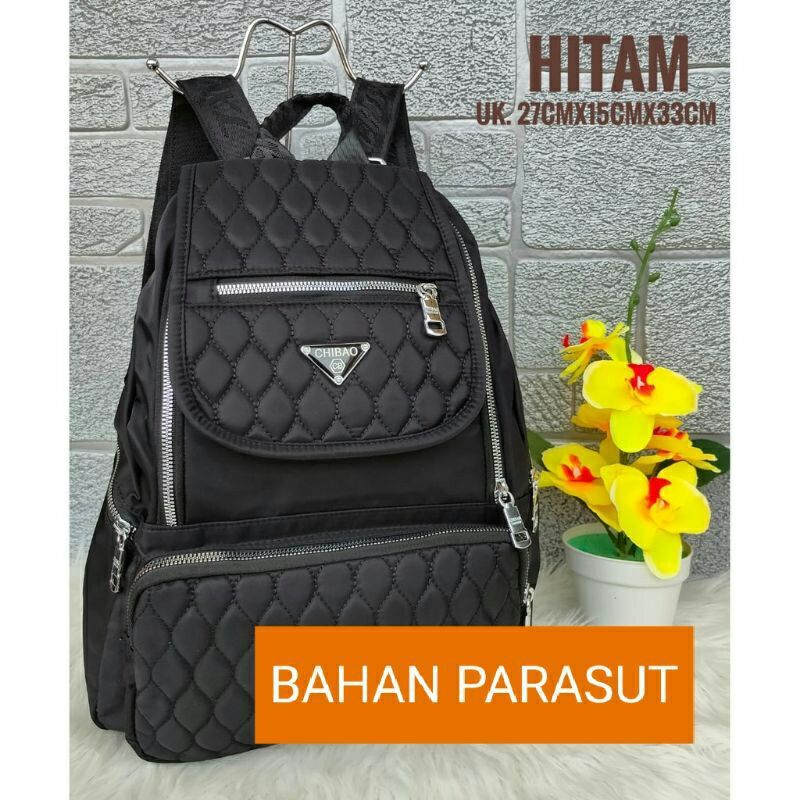 ORIGINAL Tas Ransel CHIBAO Laptop JUMBO Wanita Anti Air Kualitas SUPER