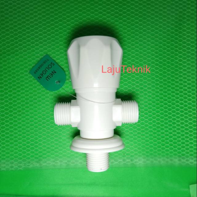 Stop Kran Cabang T New Soligen / Kran T New Soligen / Kran Shower  PVC