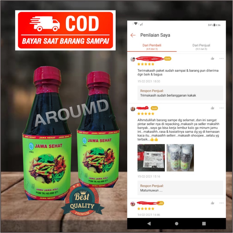 

JAMU HERBAL JAWA SEHAT ASLI ATASI ASAM URAT PEGAL LINU REMATIK