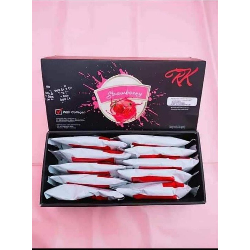 RK VIT COLLAGEN STRAWBERRY SUSU