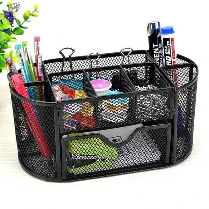 

[[COD]] Pen Holder 9088 Memo Organizer Desk Set TERBATAS Kode 72