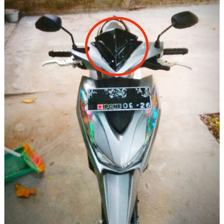 Visor Costum Beat New 2020 /Visor Beat Delux 2018-2021/Visor Beat LED Murah /Visor New beat  2021