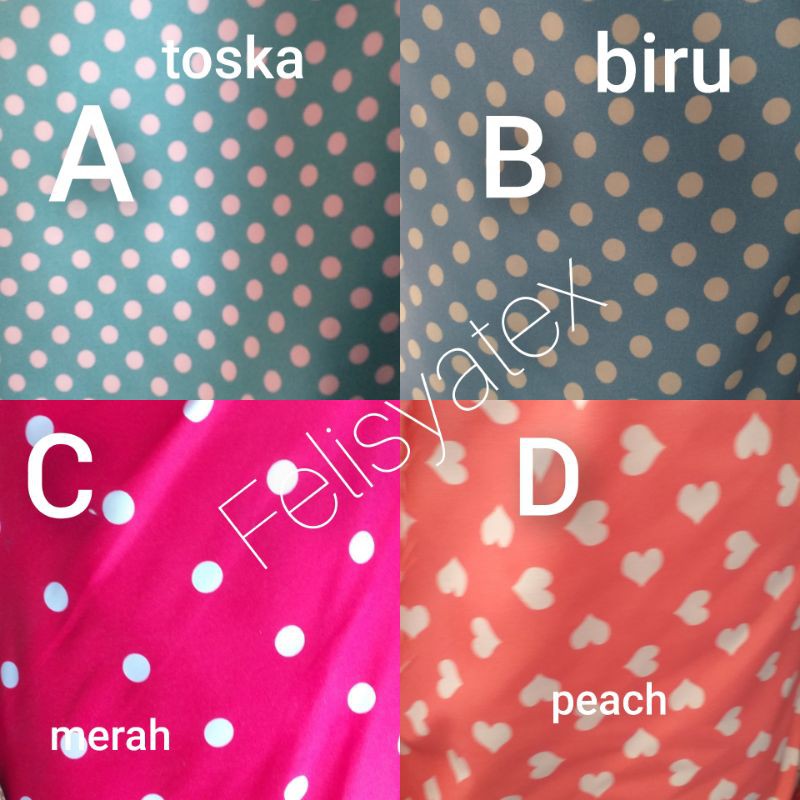 KAIN METERAN POLKADOT / DOTY