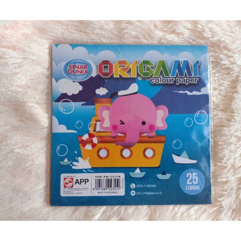 

KERTAS LIPAT (ORIGAMI) SIDU 12X12