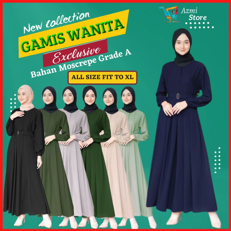 Gamis Remaja Pesta Mewah Kekinian Premium Jumbo Syari Sar i Wanita Terbaru 2021 Dress Dres Kondangan
