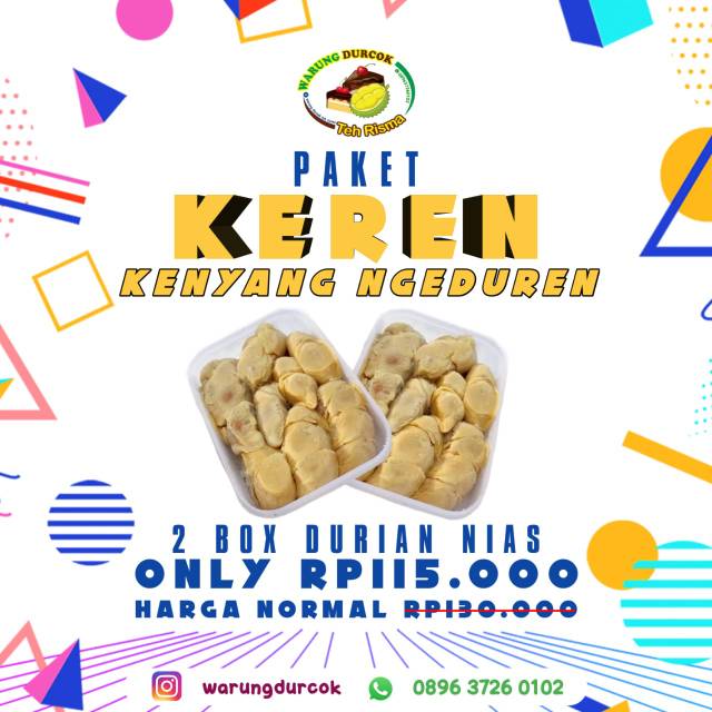 DURIAN NIAS / DURIAN UCOK / DURIAN MEDAN/ DURIAN KUPAS