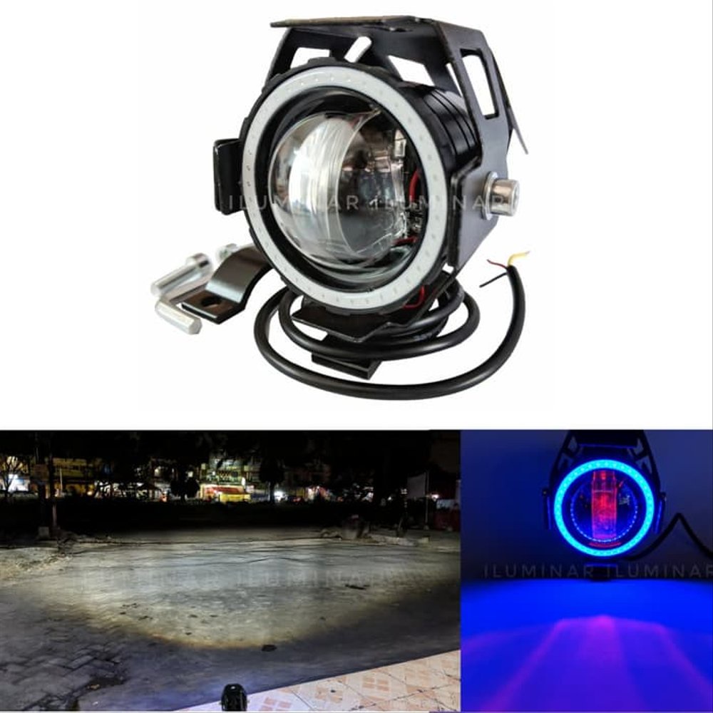 [Original 100%] LAMPU SOROT LED MOTOR dan MOBIL / LAMPU TEMBAK LED / LAMPU SOROT