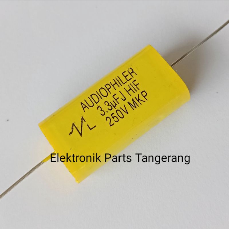 KAPASITOR AUDIOPHILER 3.3UF 250V CAPACITOR AUDIOPHILER 3.3UF 250V MKP AUDIOPHILER 3.3UF 250V kapasit