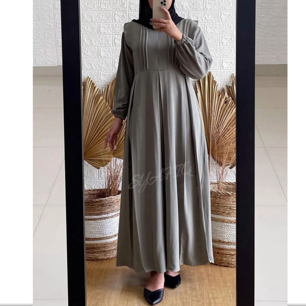 Gamis Alena- Gamis Remaja- Dress- Dress Wanita