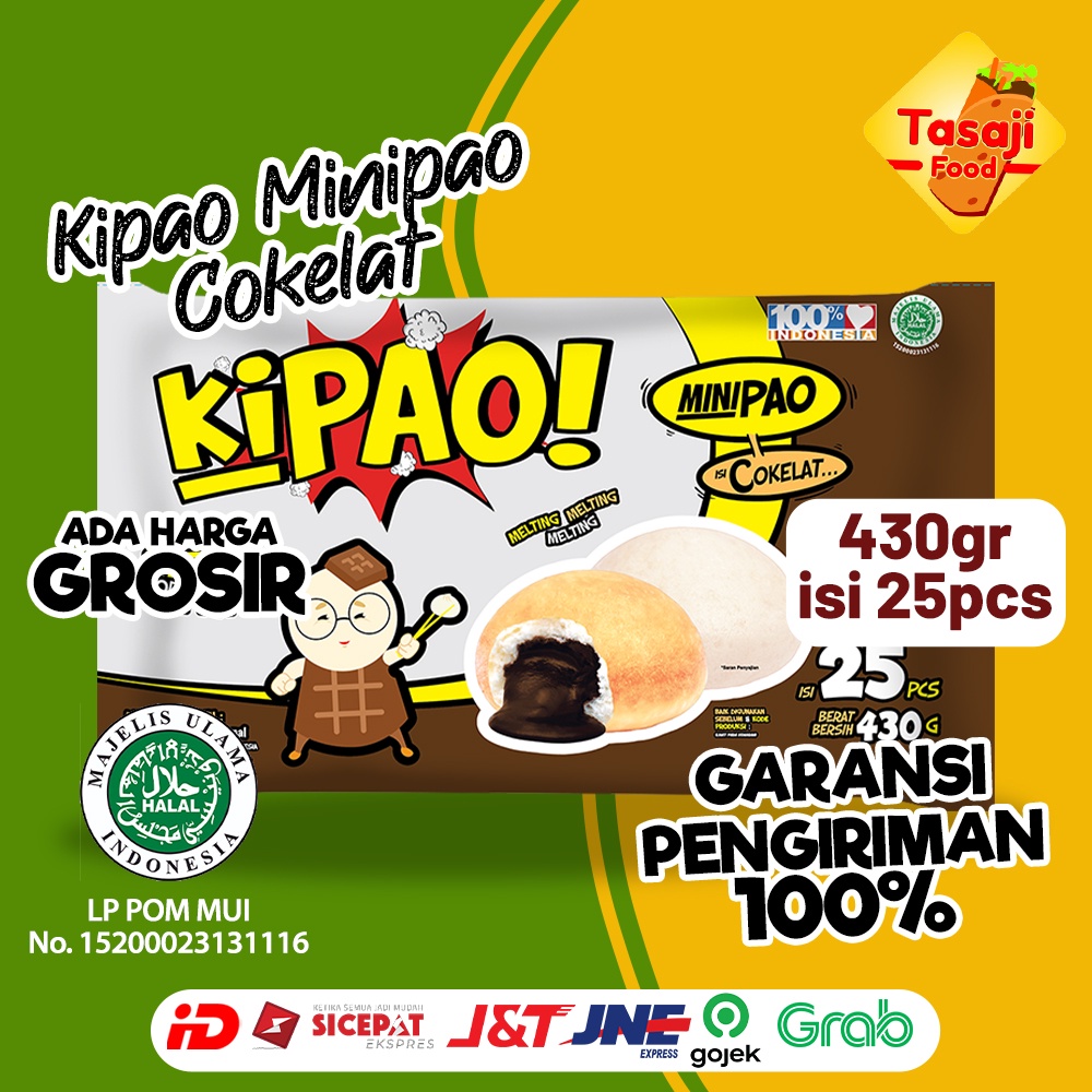 

Kipao Minipao Coklat Isi 25 pcs