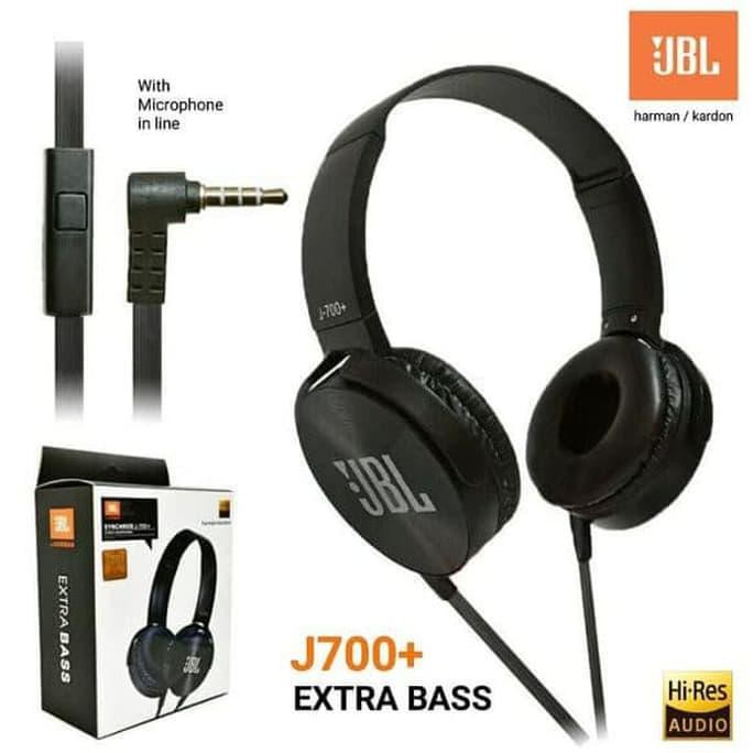 HEADSET HEADPHONE ORI JBL J700 PLUS HANDSFREE EARPHONE ORIGINAL
