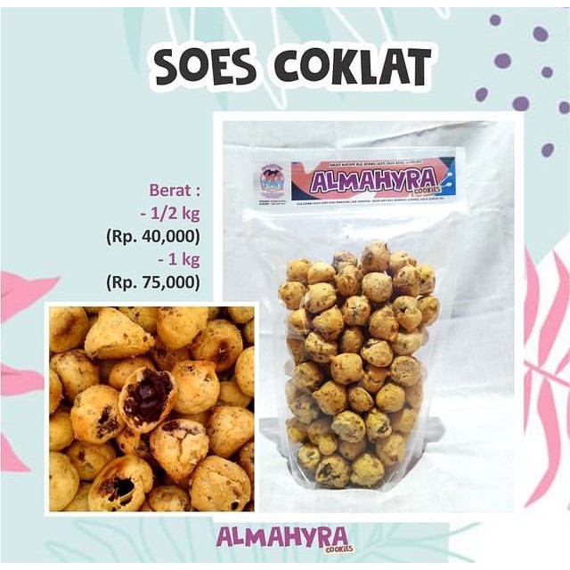 

Soes Coklat/ Makanan Ringan/ Cemilan Santai