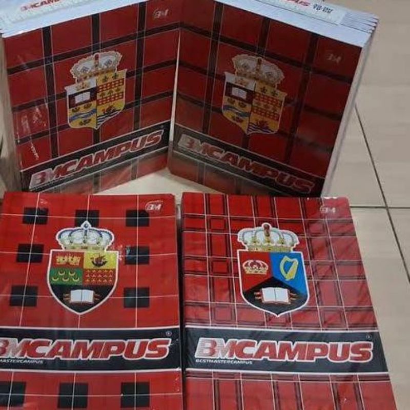 

BUKU TULIS CAMPUS 1 PAK ISI 10 PCS