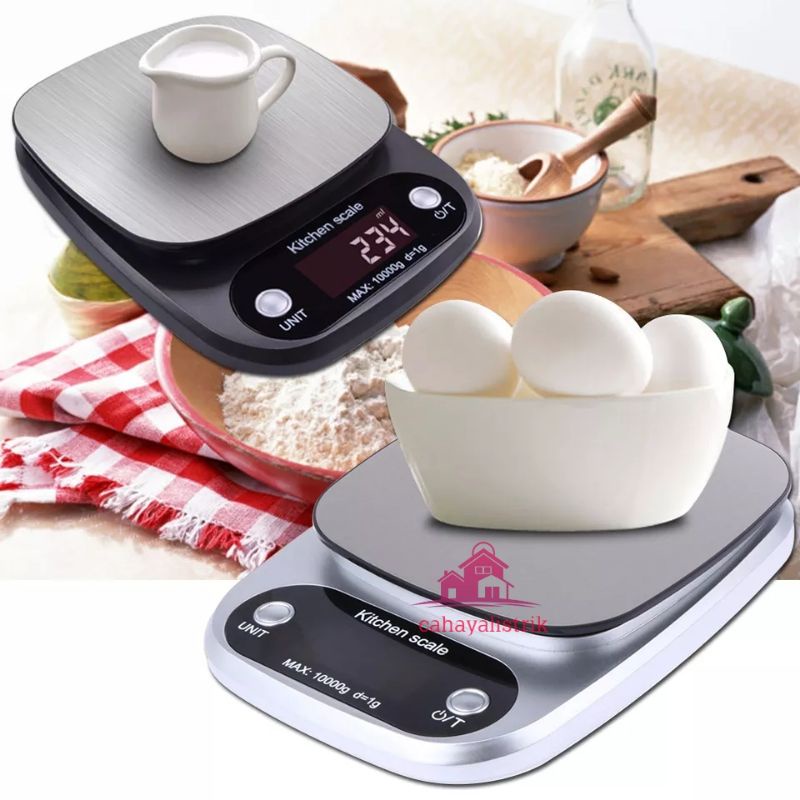 Timbangan Dapur Digital 5kg 10Kg / Timbangan Kue Digital Dapur PREMIUM / Mini Kitchen Scale Timbangan Dapur Kopi Makanan