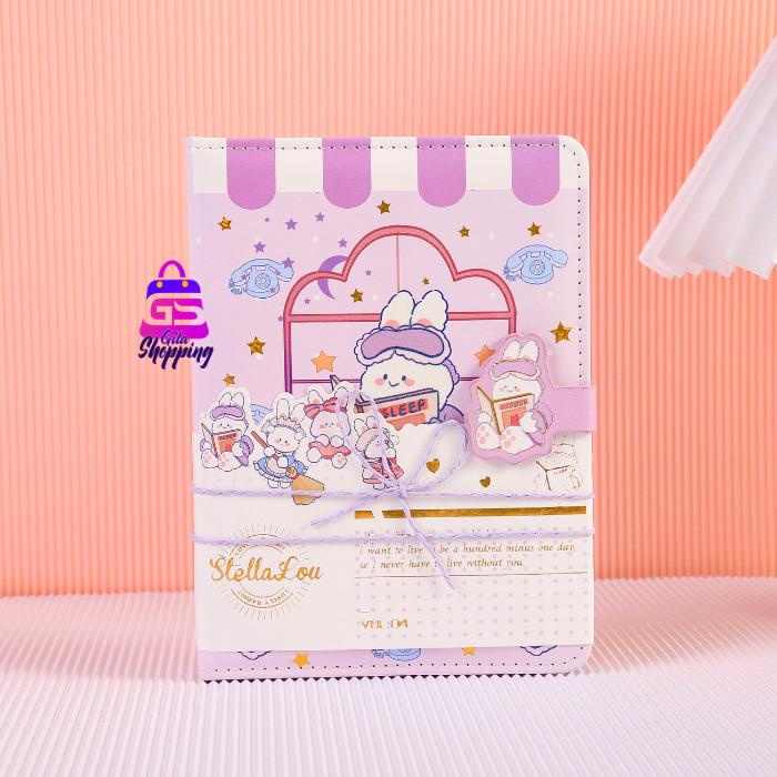 

Magnetic Notebook Diary Stella Lou / Jurnal agenda Buku tulis - 6063